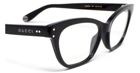 gucci eyeglasses black|Gucci black frame reading glasses.